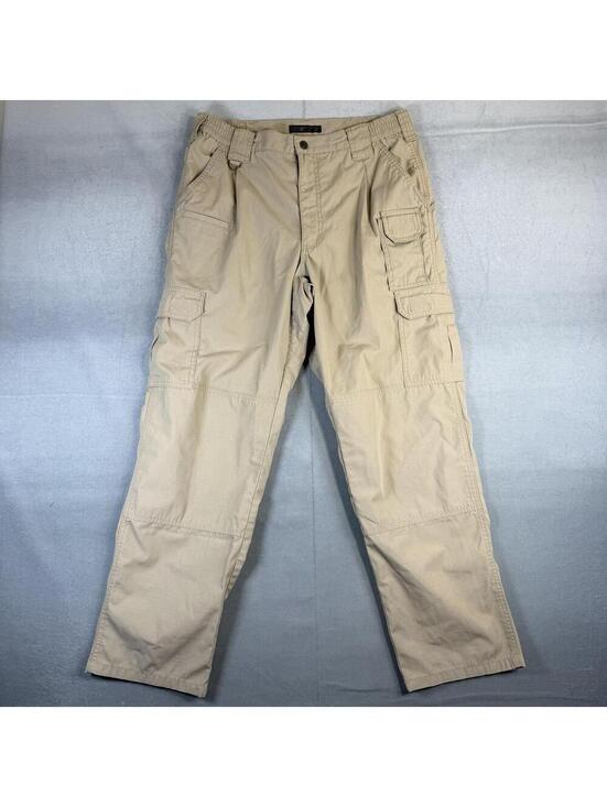 5.11 Tactical Other - 5.11 Tactical Cargo Pants Mens 34x32 Beige Taclite Pro Ripstop Range Duty